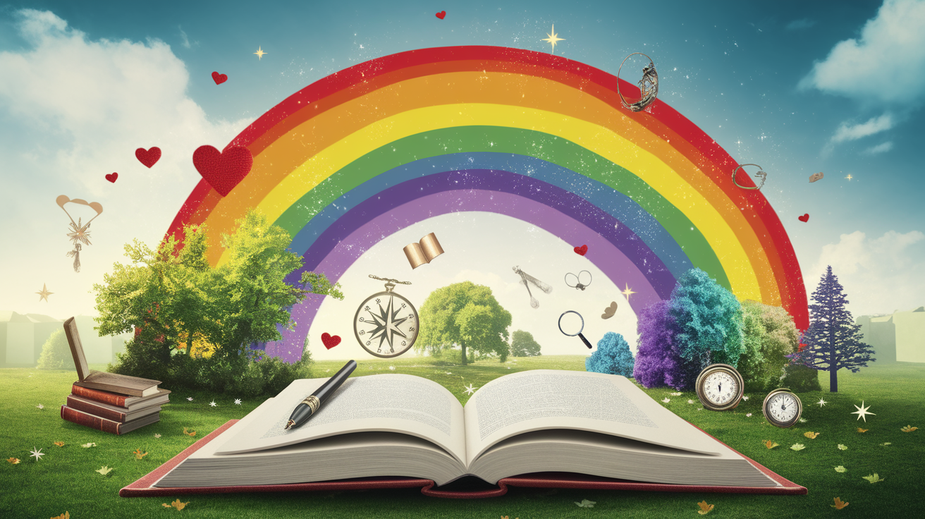 Quelles sont les couleurs de l&rsquo;arc-en-ciel de la littérature ?