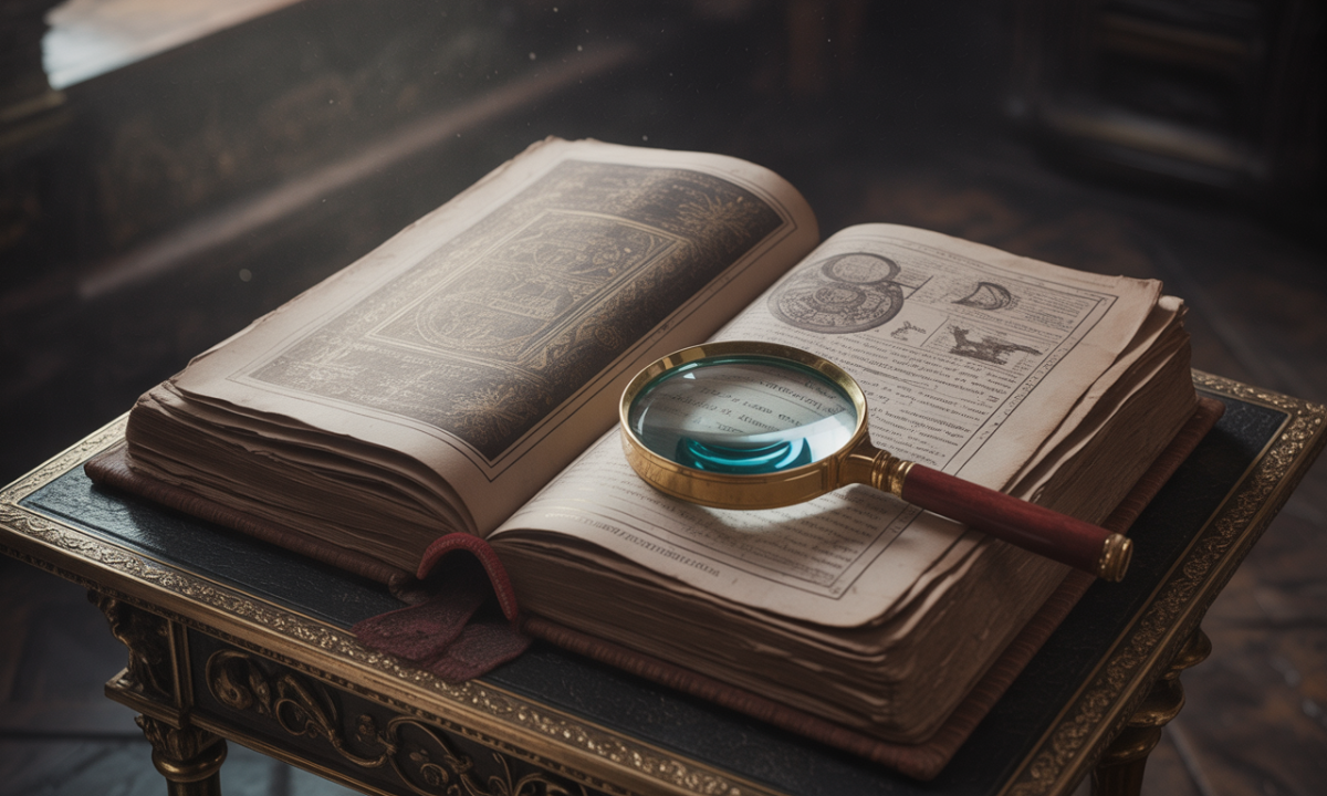Quels secrets se cachent dans le livre à la loupe ? découvrez les mystères et révélations fascinantes dissimulés dans 'le livre à la loupe'. plongez au cœur d'une enquête littéraire captivante et levez le voile sur les secrets cachés entre les pages !