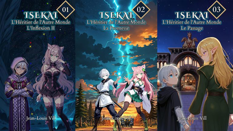 ISEKAI : L’Héritier de l’Autre Monde - la saga fantasy francophone qui transcende les mondes